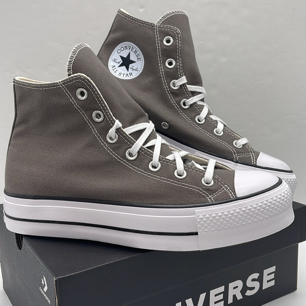 Converse WMNS High-Top Platform Sneakers A09221F CTAS LIFT HI
CHARCOAL/WHITE - Picture 7 of 16